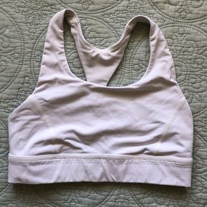 Lululemon White Sports Bra